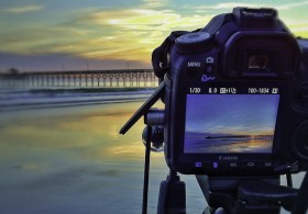 Shooting Sunset at Oceancrest Pier